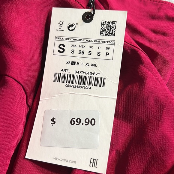 TIED BLOUSE - Picture 4 of 4